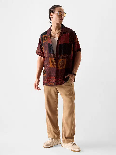 Iron Man Pattern Holiday Shirts