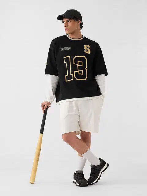 Varsity Campus Classic Oversized Full Sleeve T-Shirts