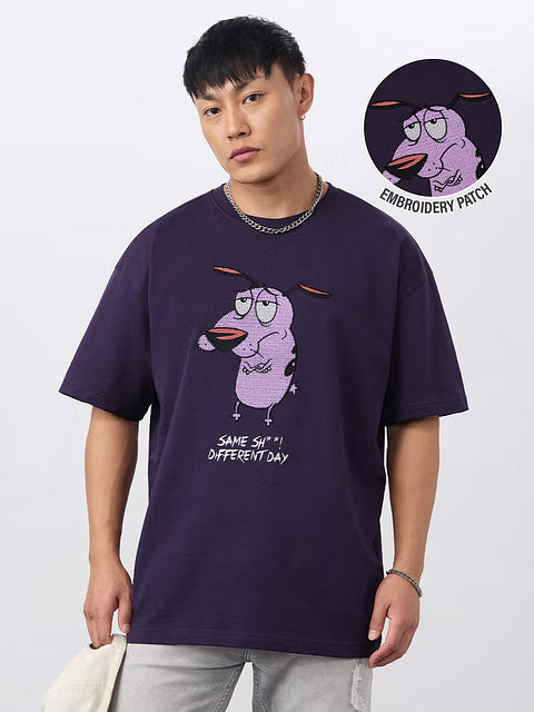 Courage Different Day Oversized T-Shirts