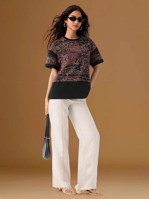 Nomad Primal Tribe Women Oversized T-Shirts