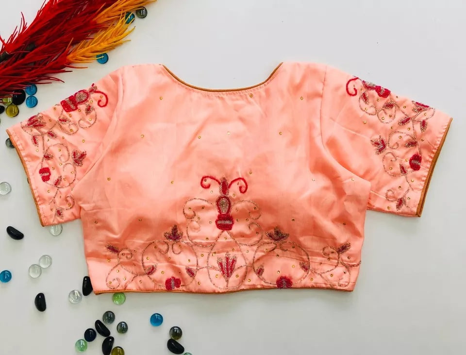 Keri Silk Saree Blouse