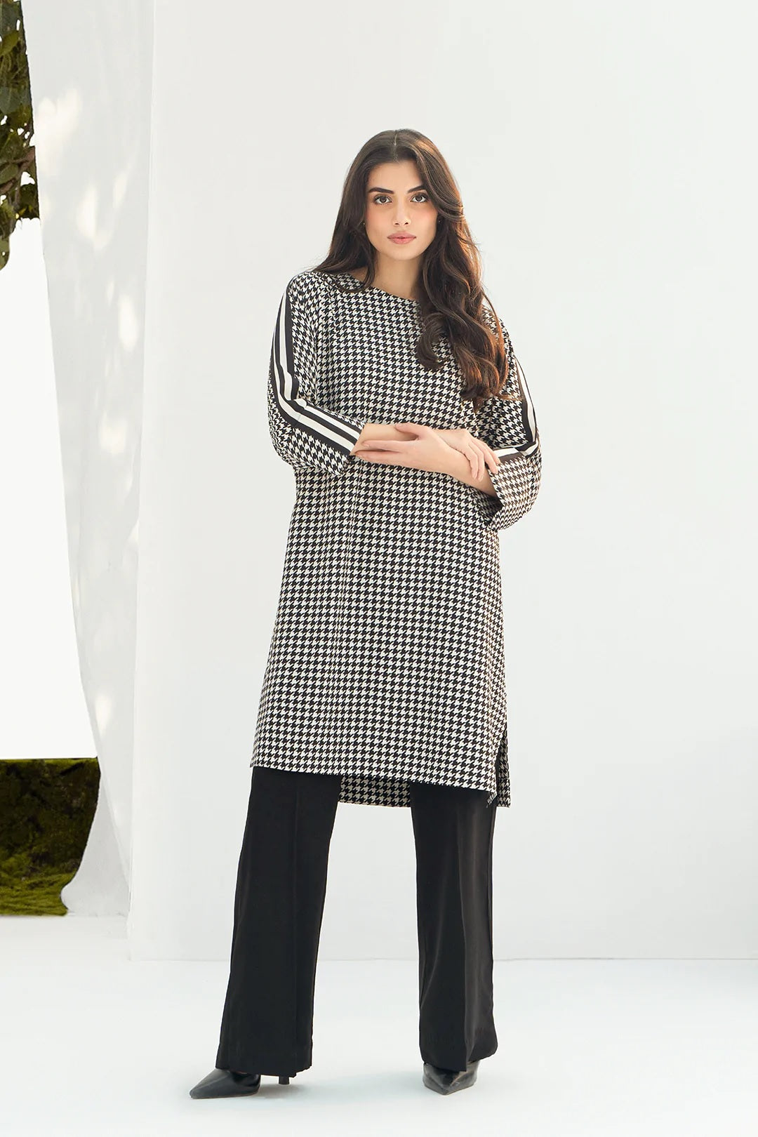 Korean BSY Kurti Pant Set For Women's