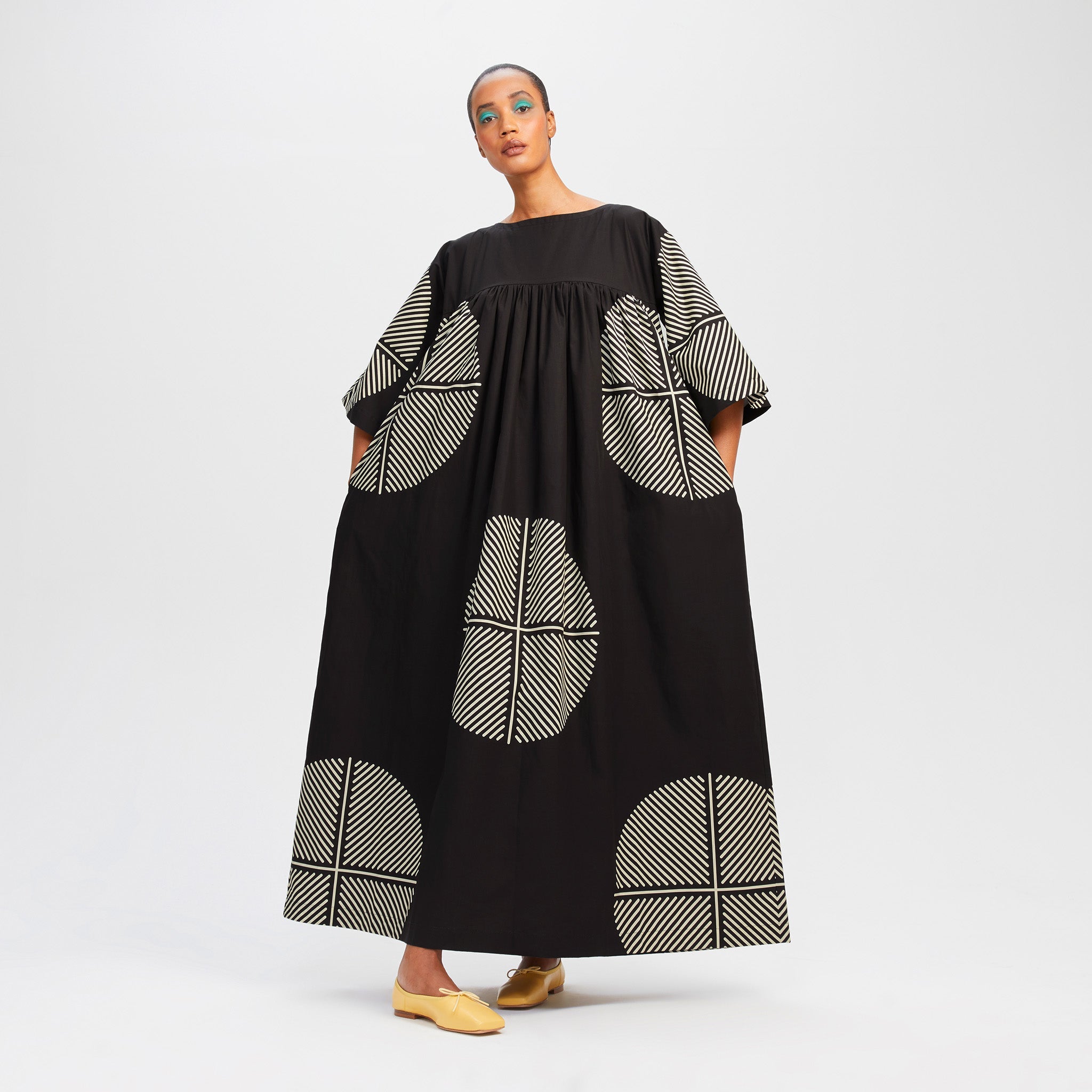 Lightweight Rayon Cotton Kaftan, Long Casual Wear Caftan For Women's