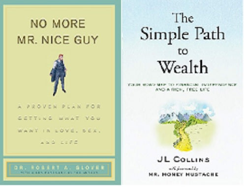 No More Mr Nice Guy & The Simple Path to Wealth- paperback