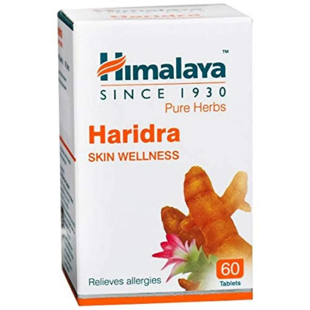 Himalaya Haridra Skin Support – 60 Tablets | Turmeric Extract