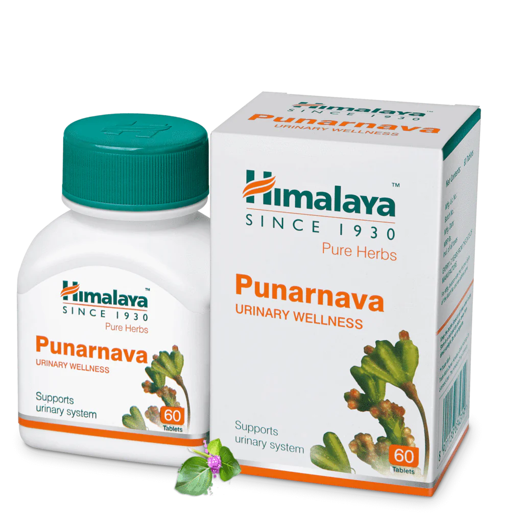 Himalaya Punarnava Tablets - 60 Count