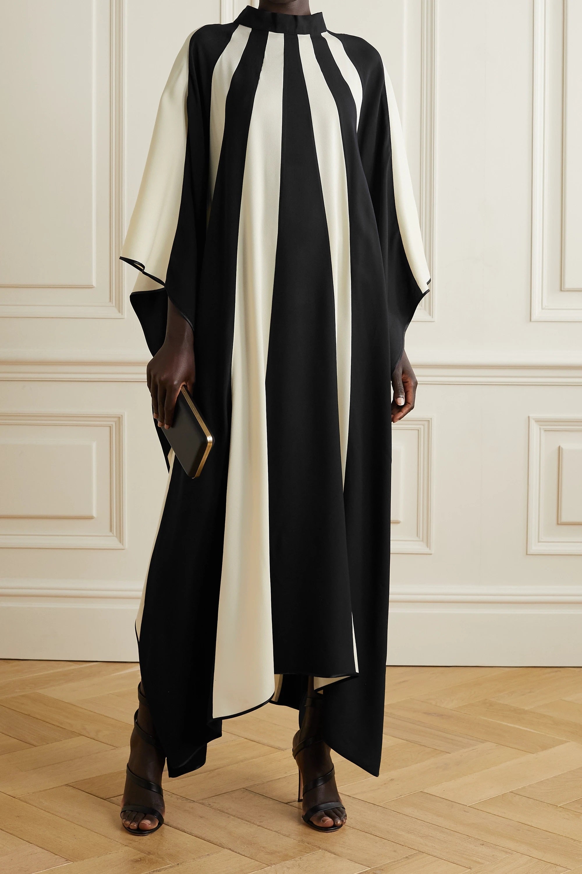 Luxury Soft Satin Silk Kaftan, Casual Wear Caftan For Women's
