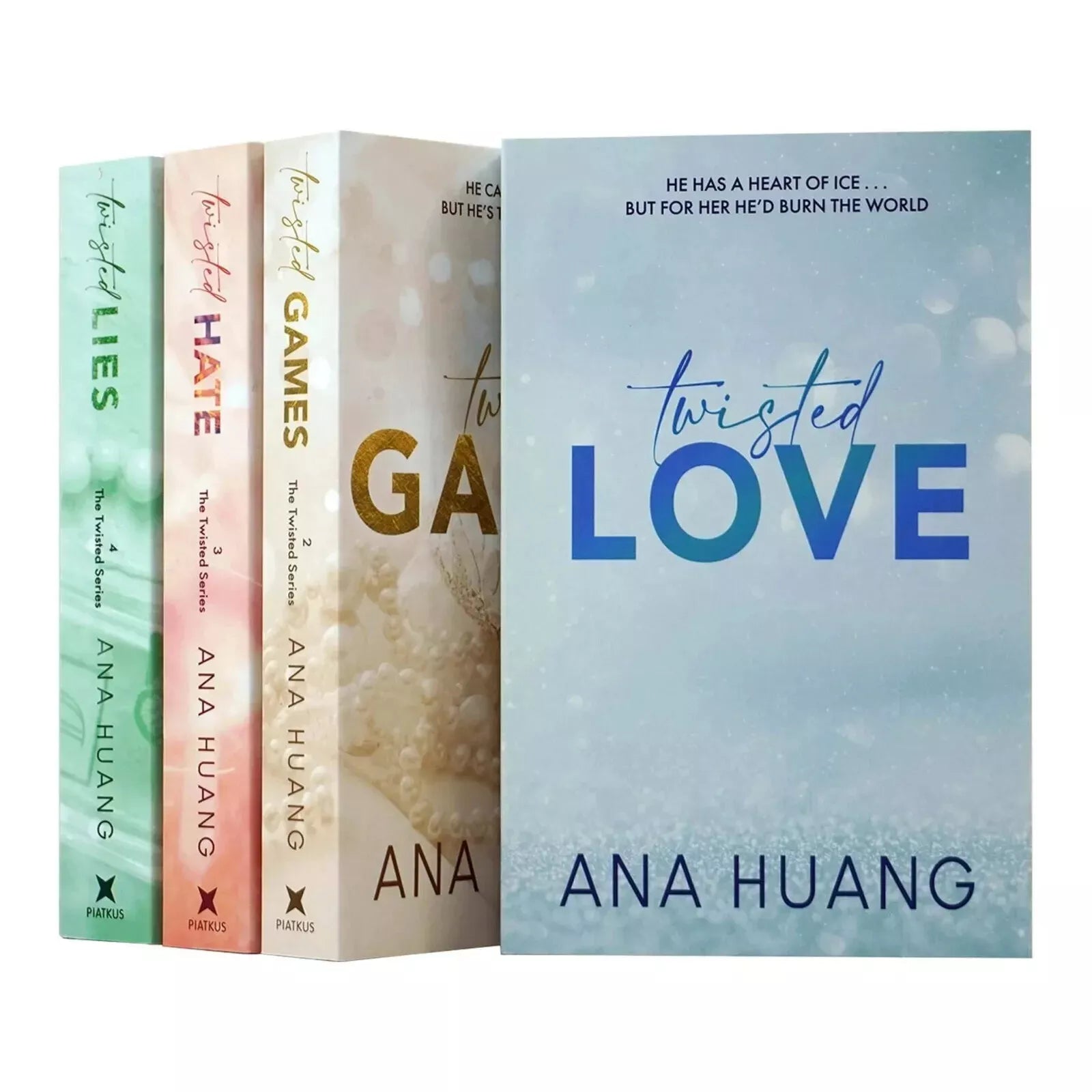 Twisted Love /Games /Hate/ Lies- set(Twisted, 1-4) Paperback