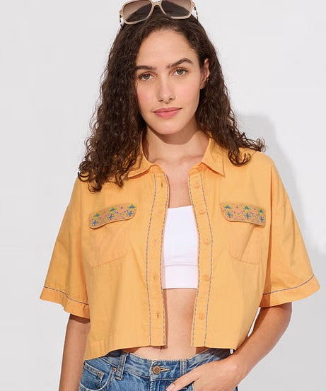 Aster Women Cropped Shirts