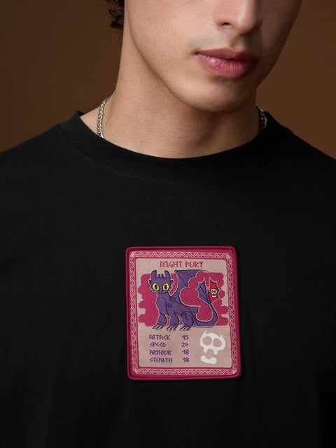 HTTYD Toothless Card Men Relaxed Fit T-Shirts