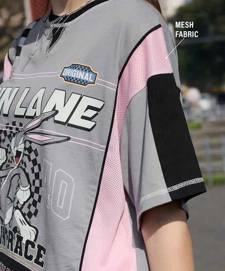 Bugs Bunny Own Lane Women Oversized T-Shirts