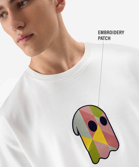 Embroidered Oversized T-Shirts