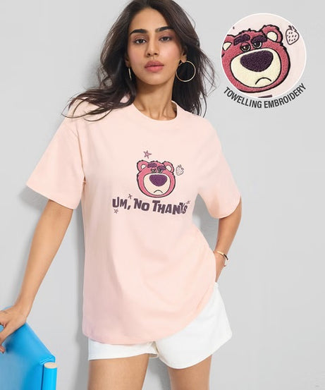 Disney No Thanks Women Oversized T-Shirts