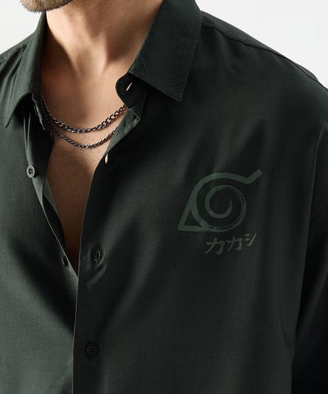 Naruto Kakashi Ninja Oversized Shirts
