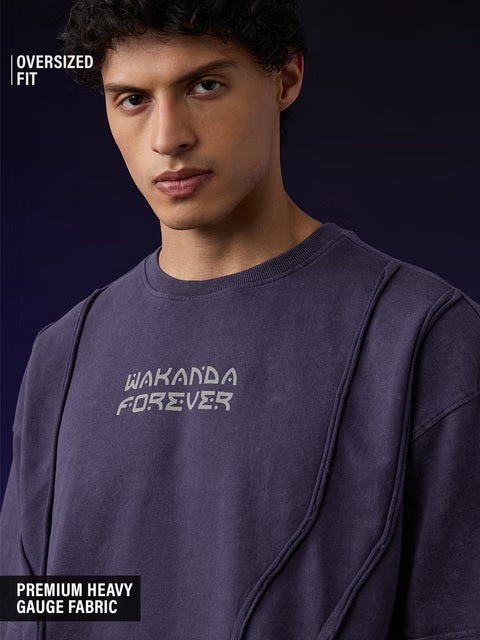 Black Panther Wakanda Legacy Oversized T-Shirts