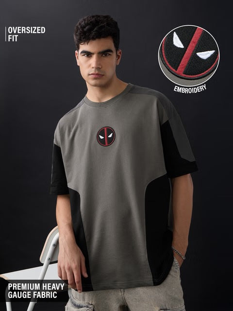 Deadpool Tech Suit Oversized T-Shirts