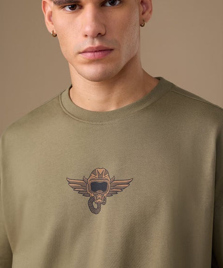 Freedom Wings Of Honour Oversized T-Shirts