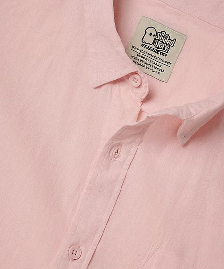 Lobster Bisque Cotton Linen Shirts