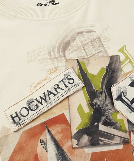 Harry Potter Hogwarts Women Oversized T-Shirts