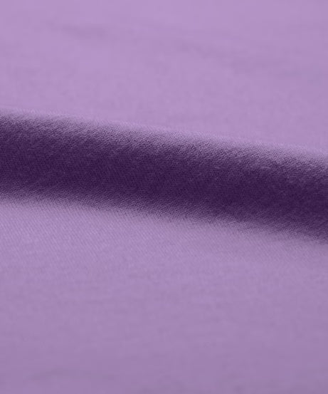 Solids Lavender Purple Women Oversized T-Shirts