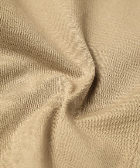 Cotton Linen Almondine Women Boyfriend Shirts