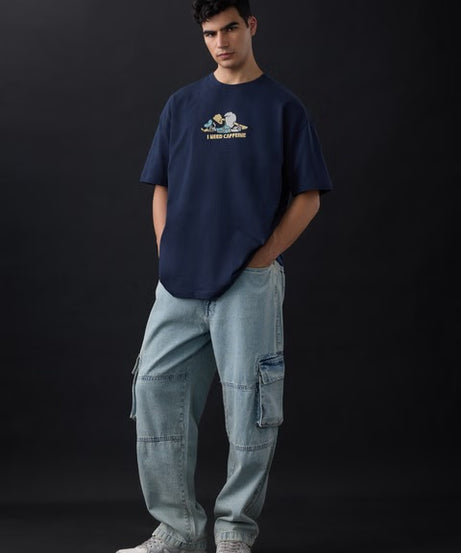 Disney Need Caffeine Oversized T-Shirts
