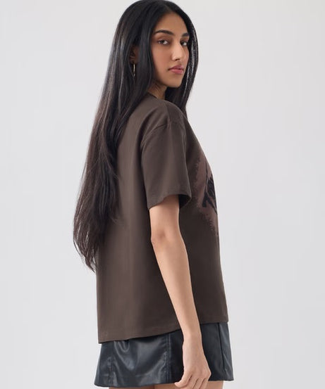 Peanuts Motorsport Women Oversized T-Shirts