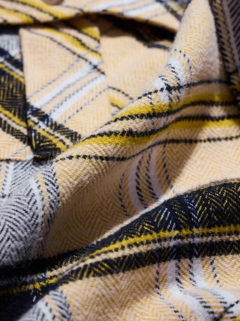 Flannel Amber Men Utility Shirts