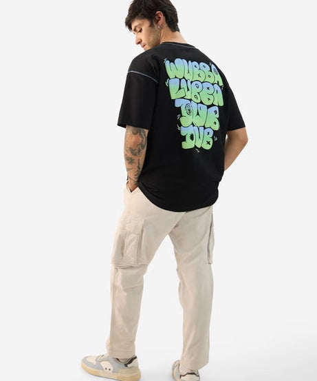 Rick & Morty Wubba Lubba Dub Dub Oversized T-Shirts