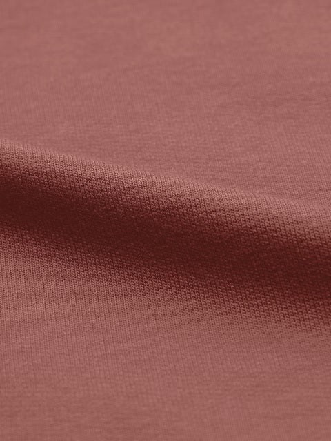 Solids Rose Taupe Oversized T-Shirts