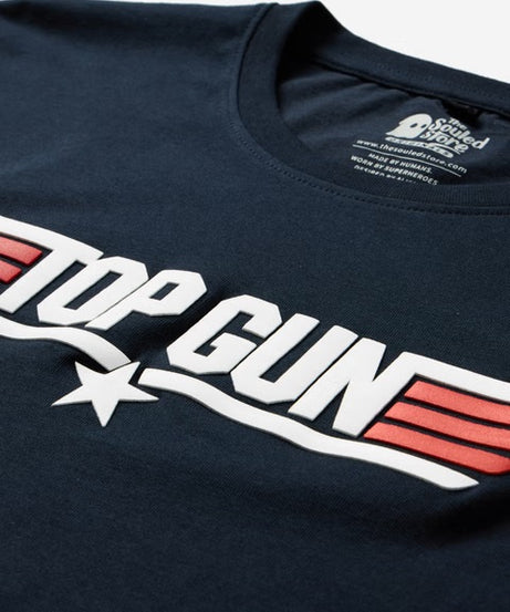 Top Gun Logo Men Relaxed Fit T-Shirts