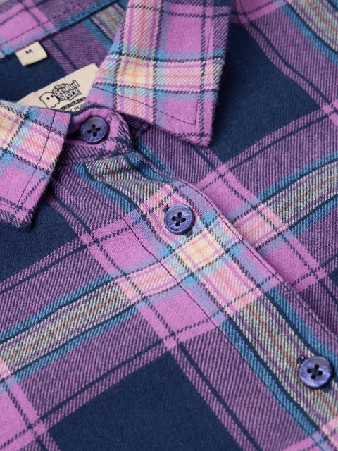 Plaid Dewberry Women Boyfriend Shirts
