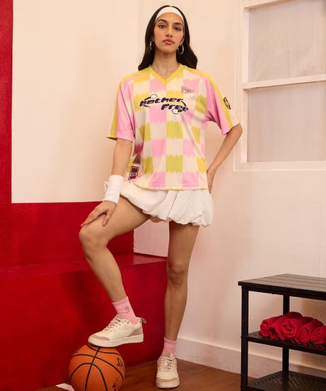 Winnie The Pooh Bother-Free Women Oversized Jerseys
