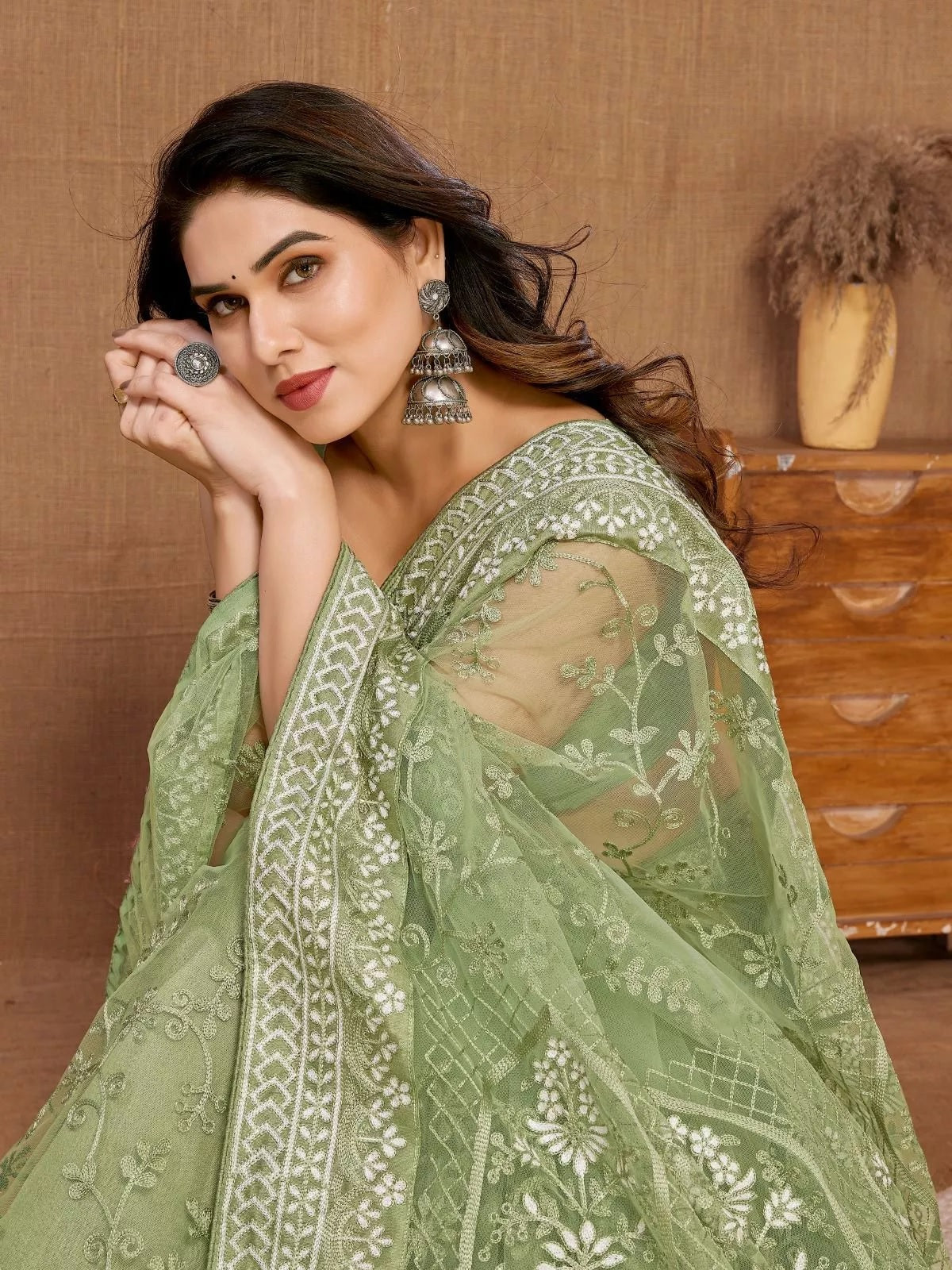 Heavy Soft Net Designer Saree,Party Wedding Classic Sari & Blouse