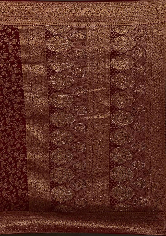 Traditional Wear Banarasi Soft Silk Saree , Designer Sari & Blouse