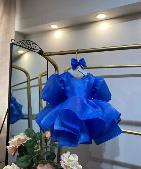 Girl Dress Kids Ruffles Party Wedding Dresses