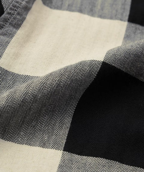 Cotton Linen Checks Echo Shirts