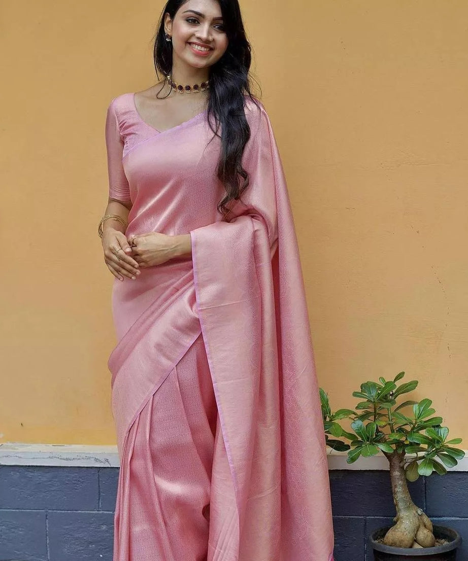 PartyWear Fancy Saree, Ethnic Function Style Sari & Blouse