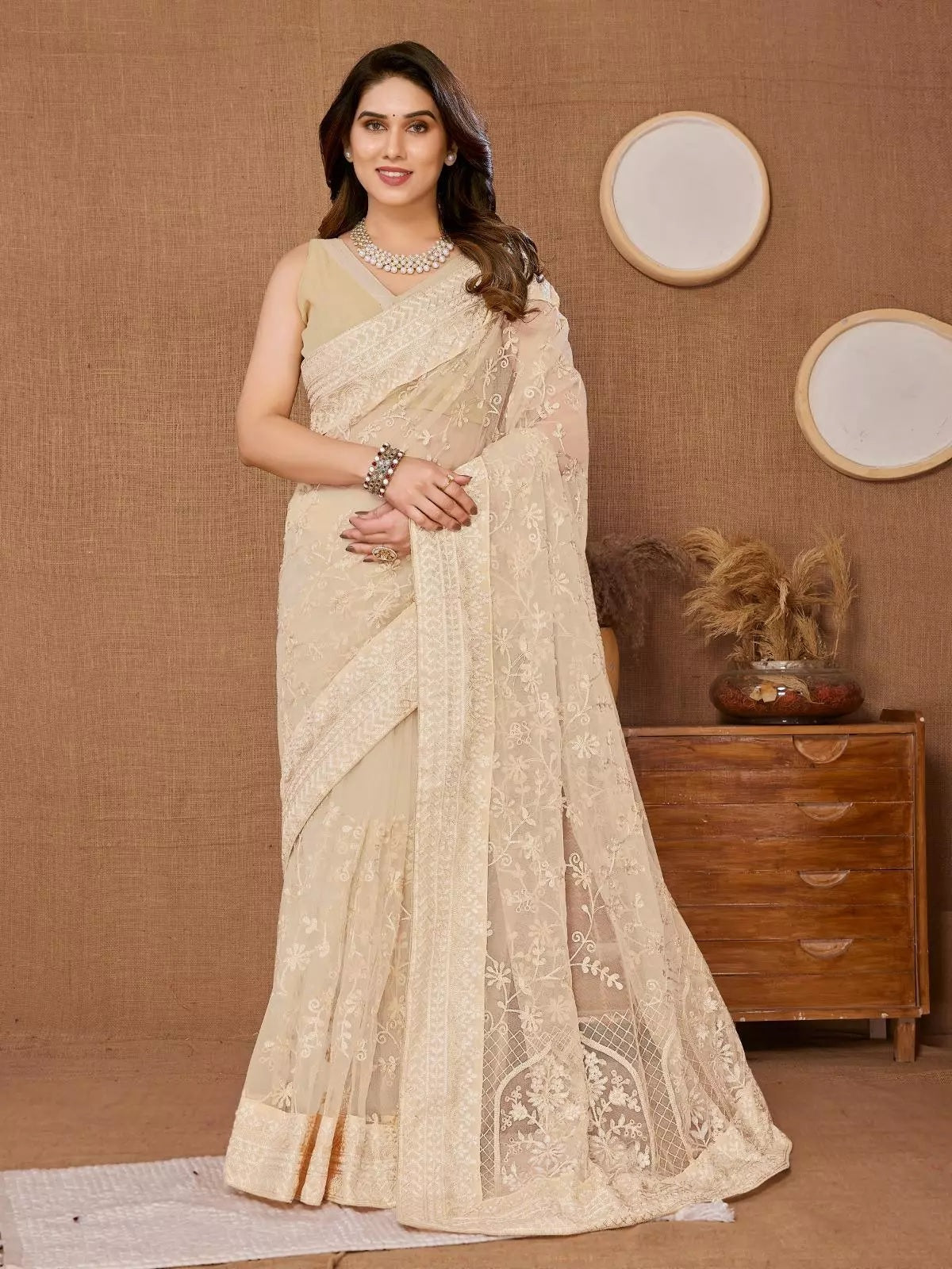 Heavy Soft Net Designer Saree,Party Wedding Classic Sari & Blouse