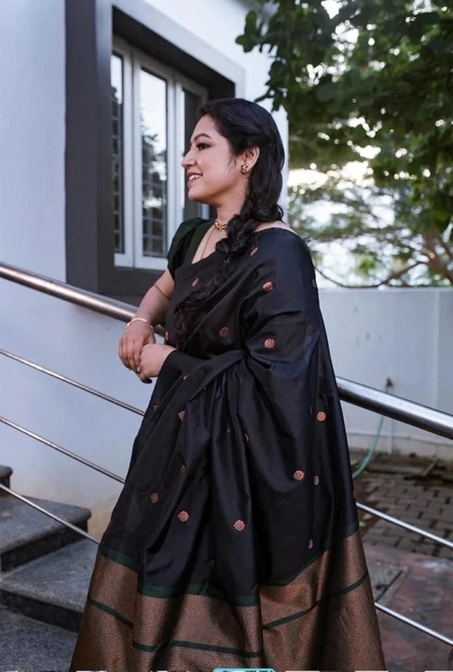 Function Wedding Banarasi Soft Silk Saree Blouse,Traditional Exclusive Sari