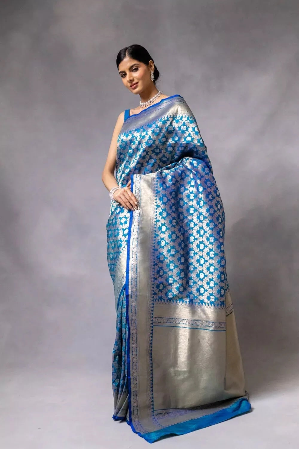Banarasi Soft Silk Traditional Saree , Designer Party Wear Saree & Blouse