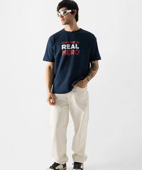 The Boys The Real Hero Oversized T-Shirts