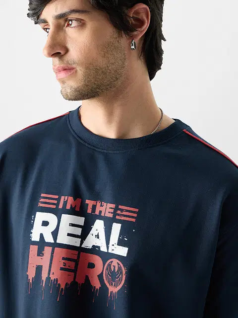 The Boys The Real Hero Oversized T-Shirts