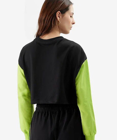 Powerpuff Girls Buttercup Women Oversized Cropped T-Shirts