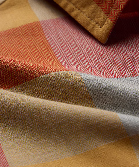 Plaid Autum Gaze Men Utility Shirts