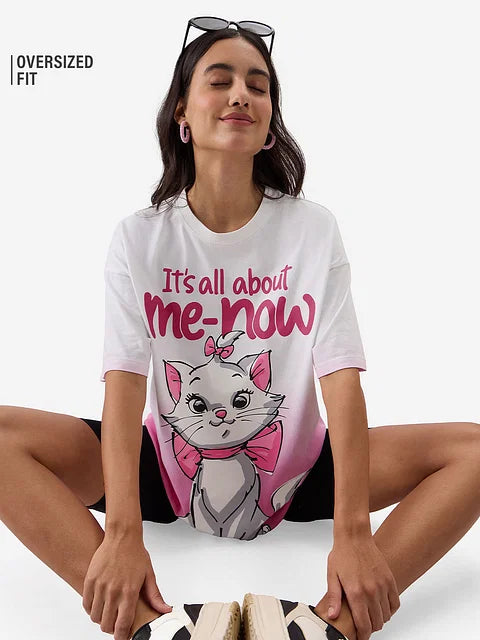 The Aristocats It's All About Me-Now Women Oversized T-Shirts