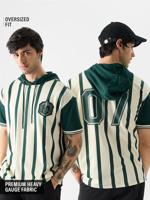 Harry Potter Slytherin Hooded T-Shirts