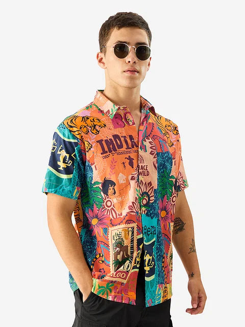 Jungle Book Indie Print Holiday Shirts