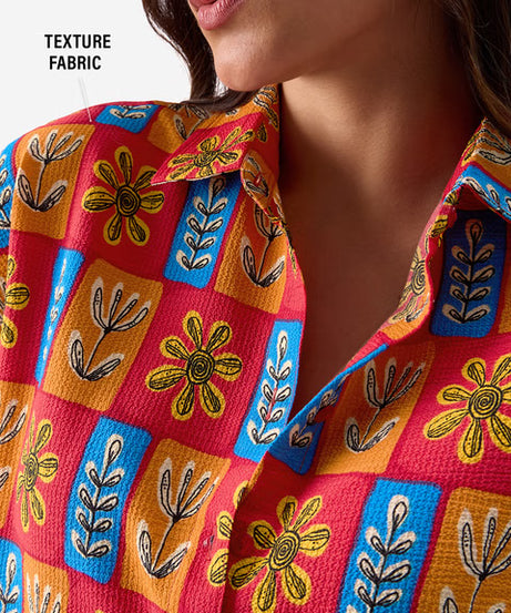 Floral Fusion Women Shirts
