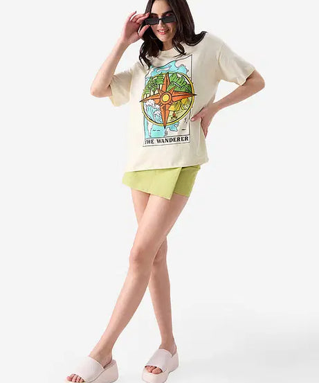 The Wanderer Women Oversized T-Shirts